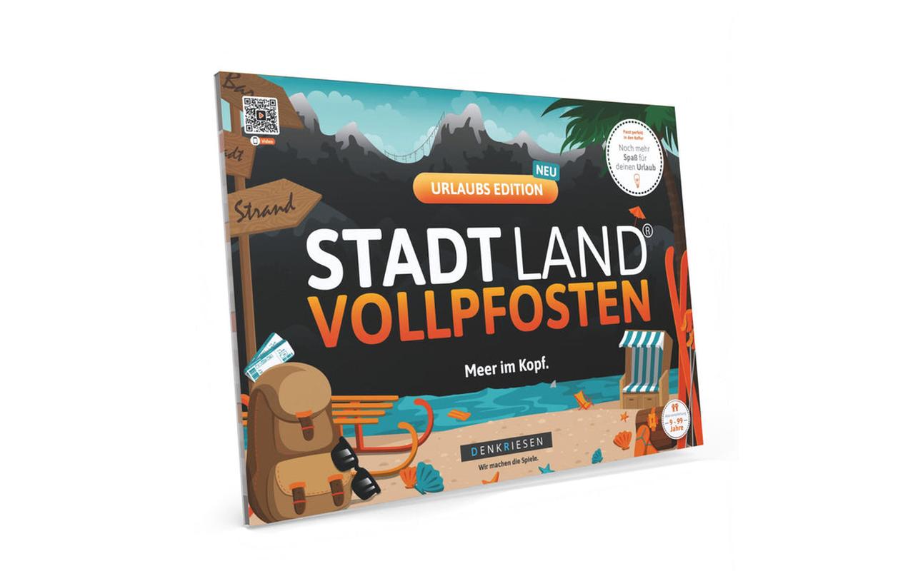 Stadt Land Vollpfosten - Urlaubs Edition