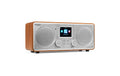 Audizio FozaSI Internet Radio, DAB+, Wifi, BT, AUX, silber