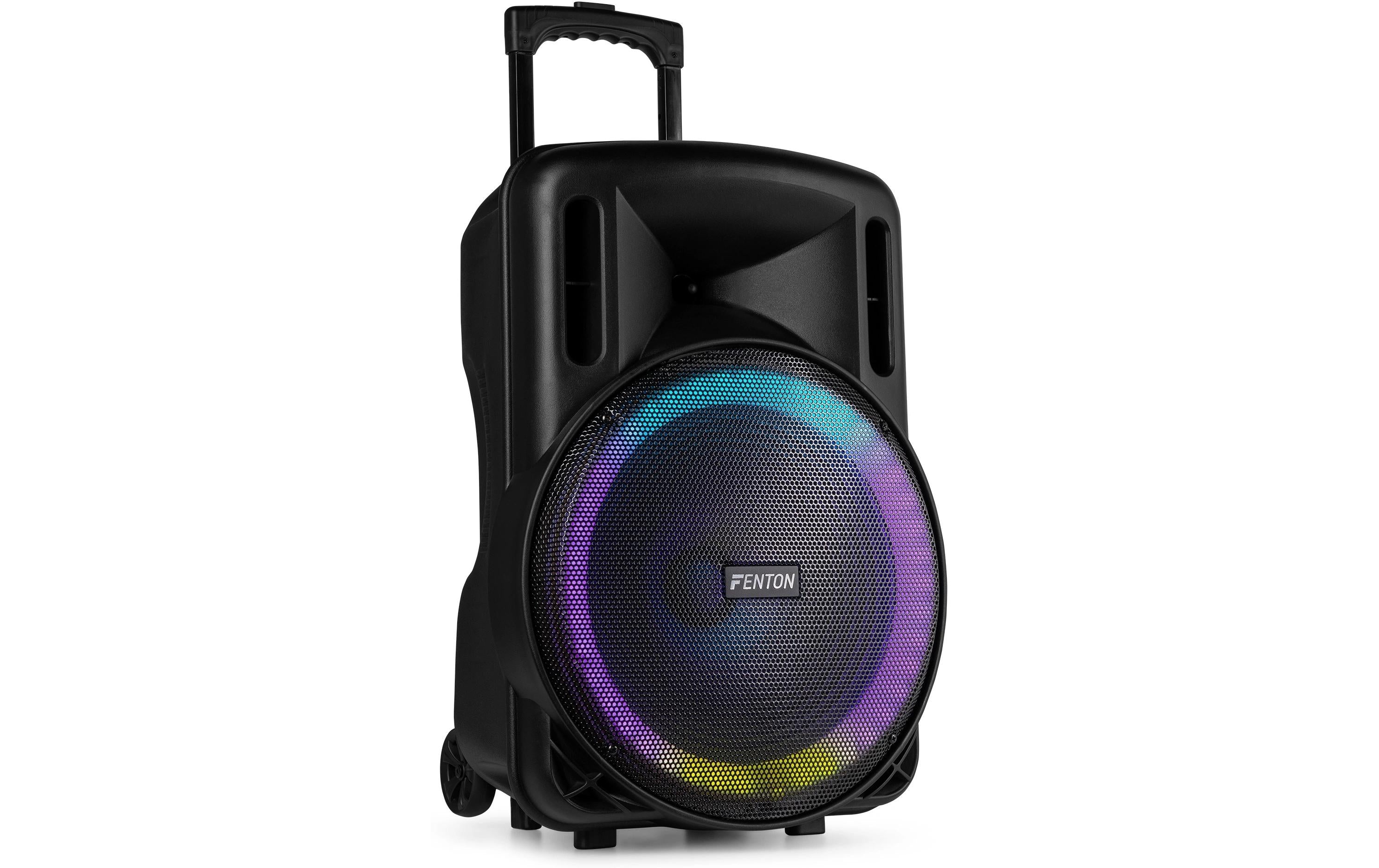 Fenton FT15LED MK2 Portables Soundsystem 15", Mic, LED, BT