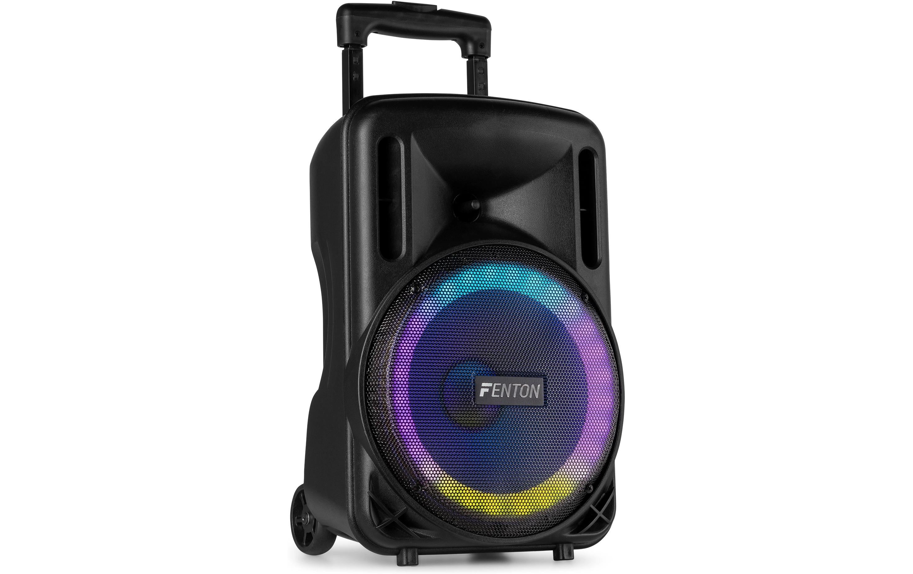 Fenton FT10LED MK2 Portables Soundsystem 10", Mic, LED, BT