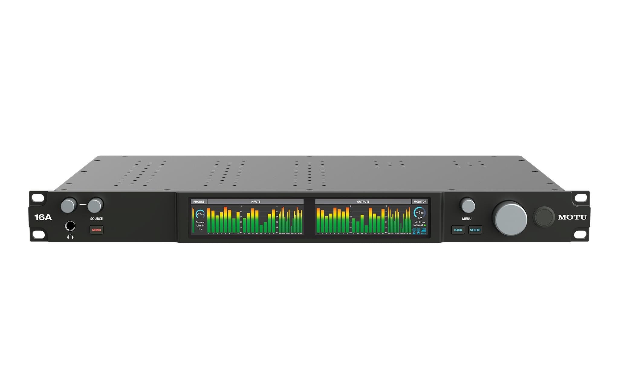 Motu 16A (2025) Thunderbolt 4 und USB4 (40 Gbit/s)