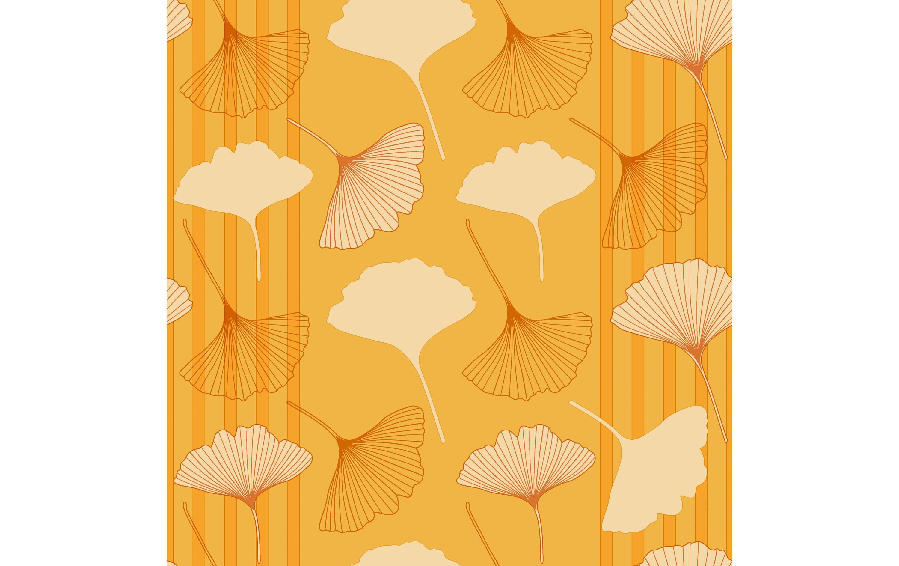 Paper + Design Servietten Ginkgo 33x33cm, 20 Stück. 3-lagig