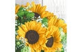 Paper + Design Servietten Sonnenblume 33x33cm, 20 Stück. 3-lagig