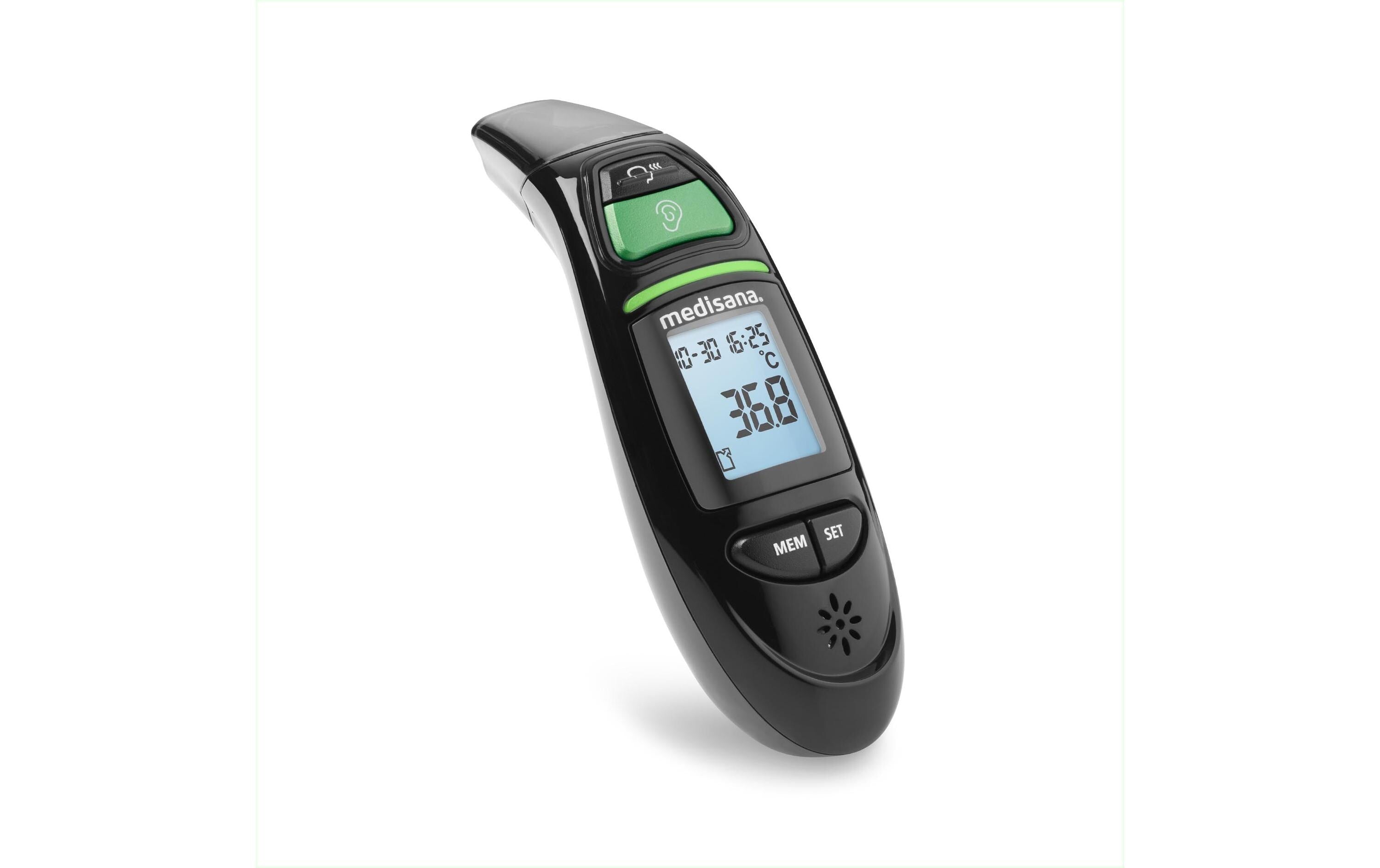 Medisana Fieberthermometer TM750 BL Infrarot- Messung an Stirn oder im Ohr