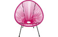 Kare Sessel Acapulco, Pink 85x73x78 cm, Stahl, Polyethylen
