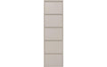 Kare Schuhschrank Caruso 5er Creme
