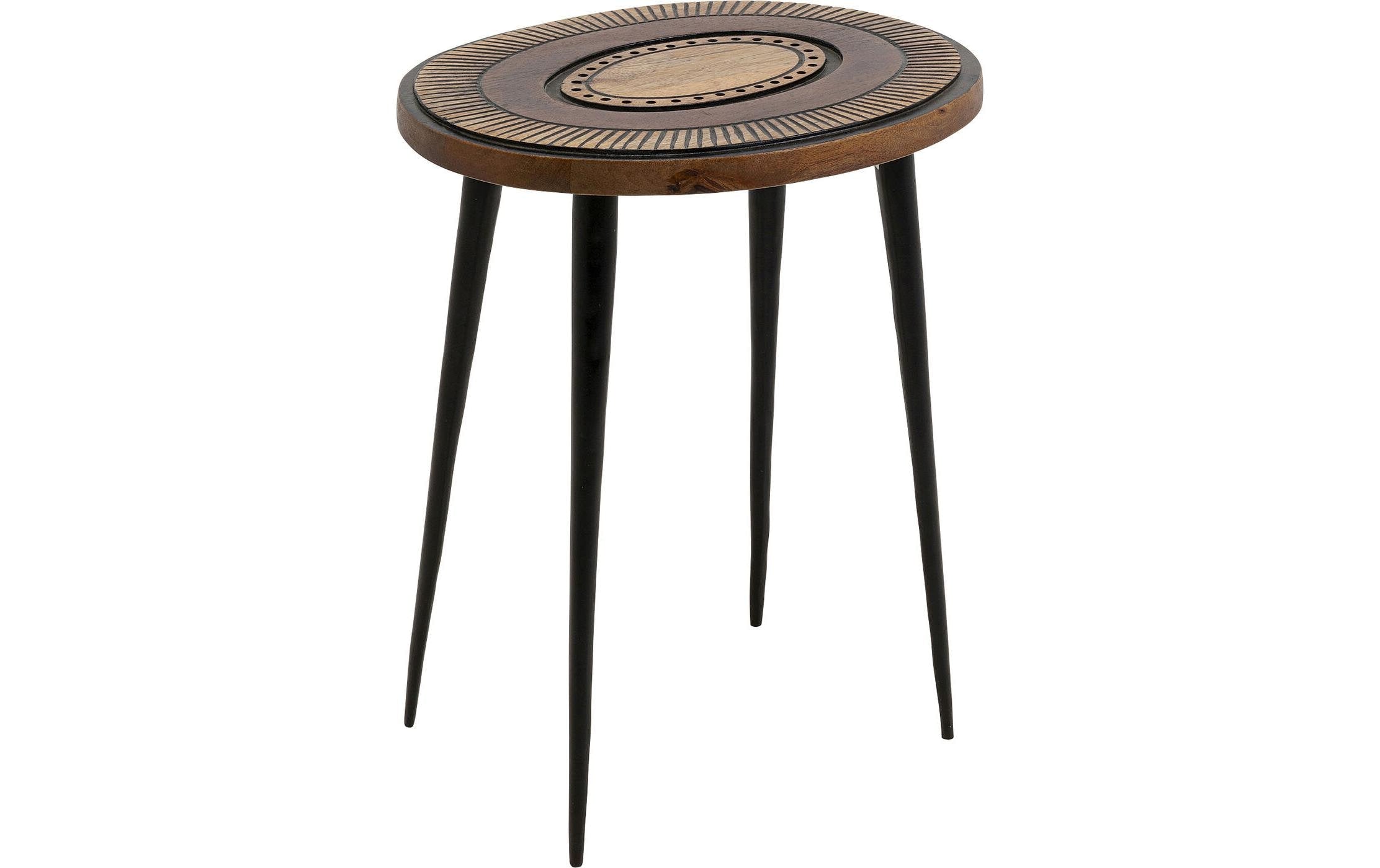 Kare Beistelltisch Medina 40x30cm, Oval