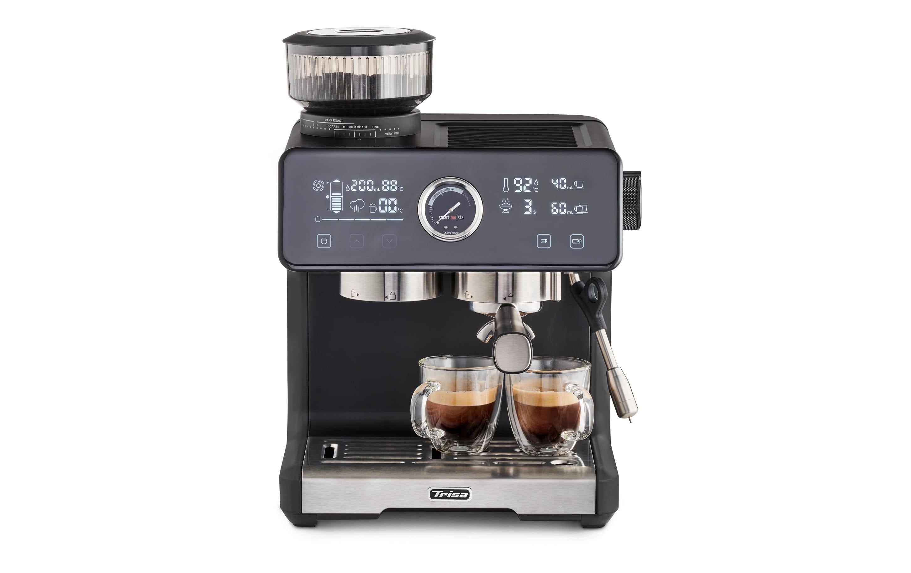 Trisa Espressomaschine Smart Barista 230V, 1500W, 20 Bar, 260gr Bohnen