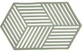 Zone Topfuntersetzer Hexagon, Rosmarin 24x14x0.9 cm (LxBxH), Silikon