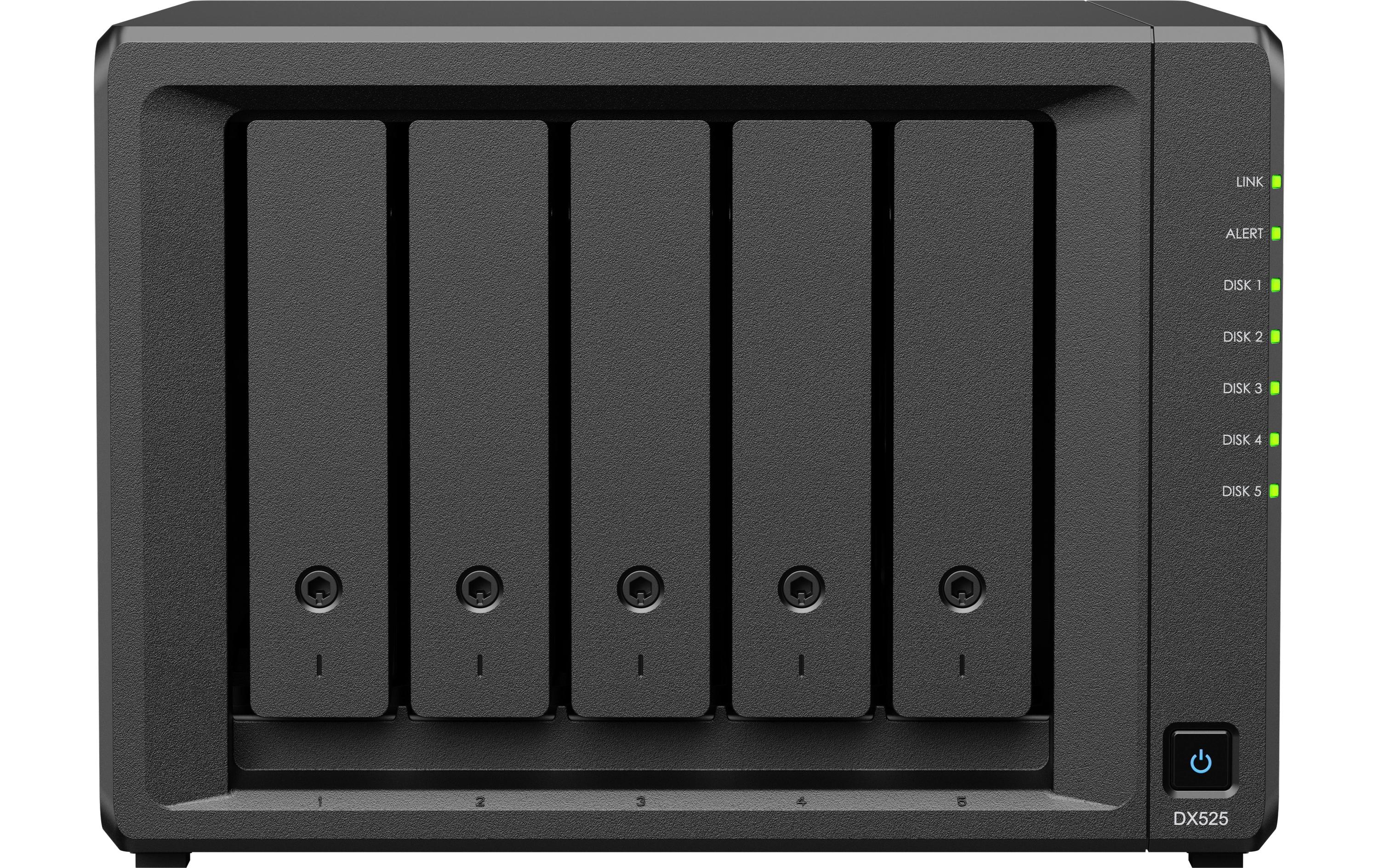 Synology DX525, 5-bay Expansionseinheit SATA Case, ohne Harddisk