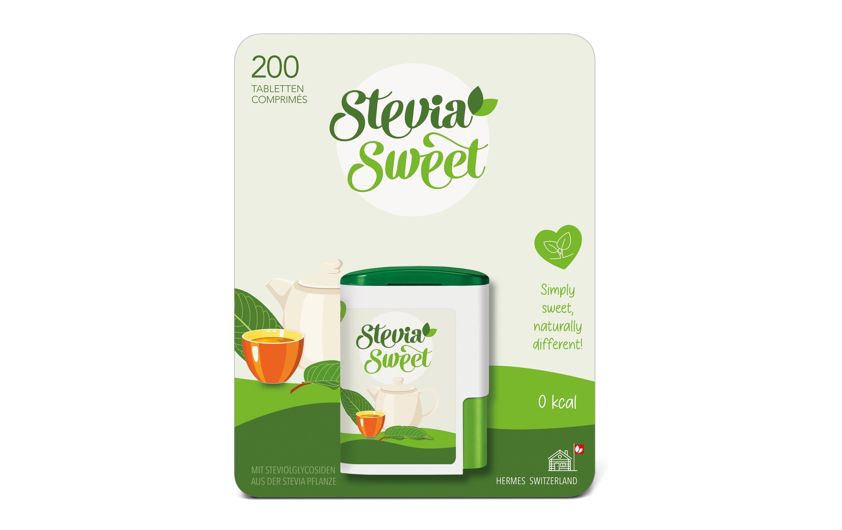 Assugrin Süssstoff Stevia Sweet Dispenser 1 Packung à 200 Stück