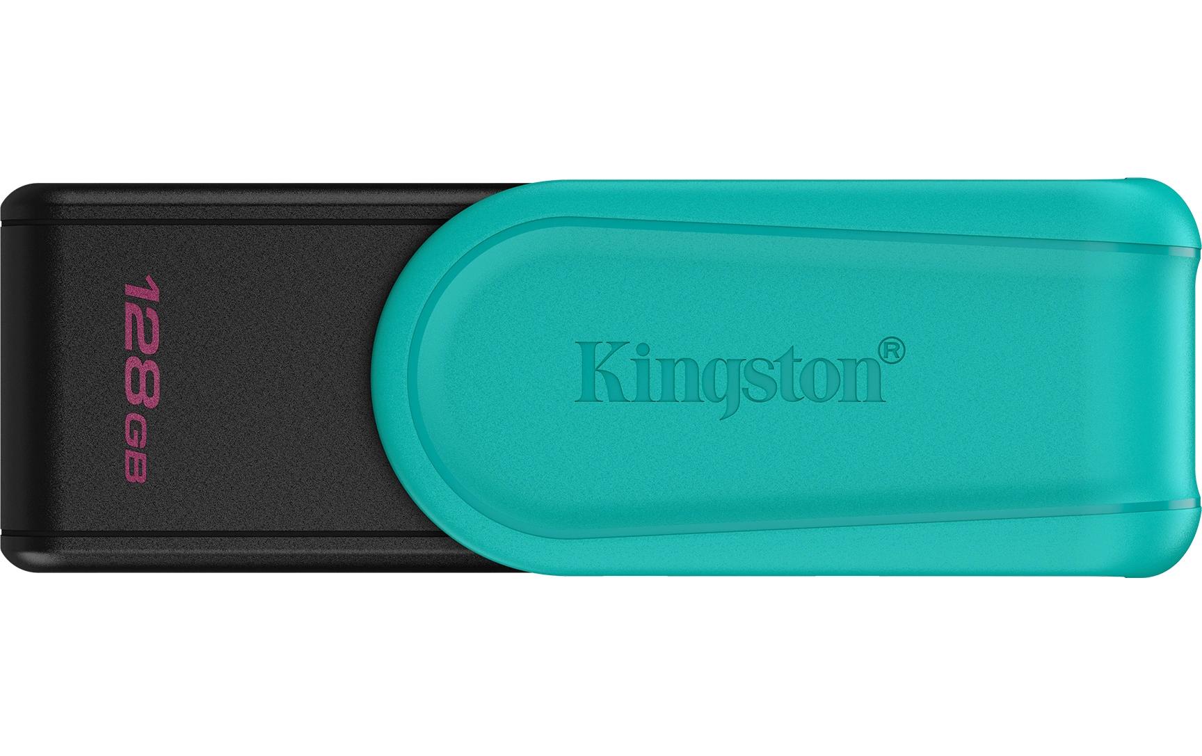Kingston Portable DT Exodia S 128GB,USB 3.2 mit Klappbügel (türkis)