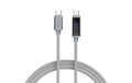 4smarts USB 2.0 USB-C Kabel, 1.5m DigitCord bis 100W, 1.5m, grau