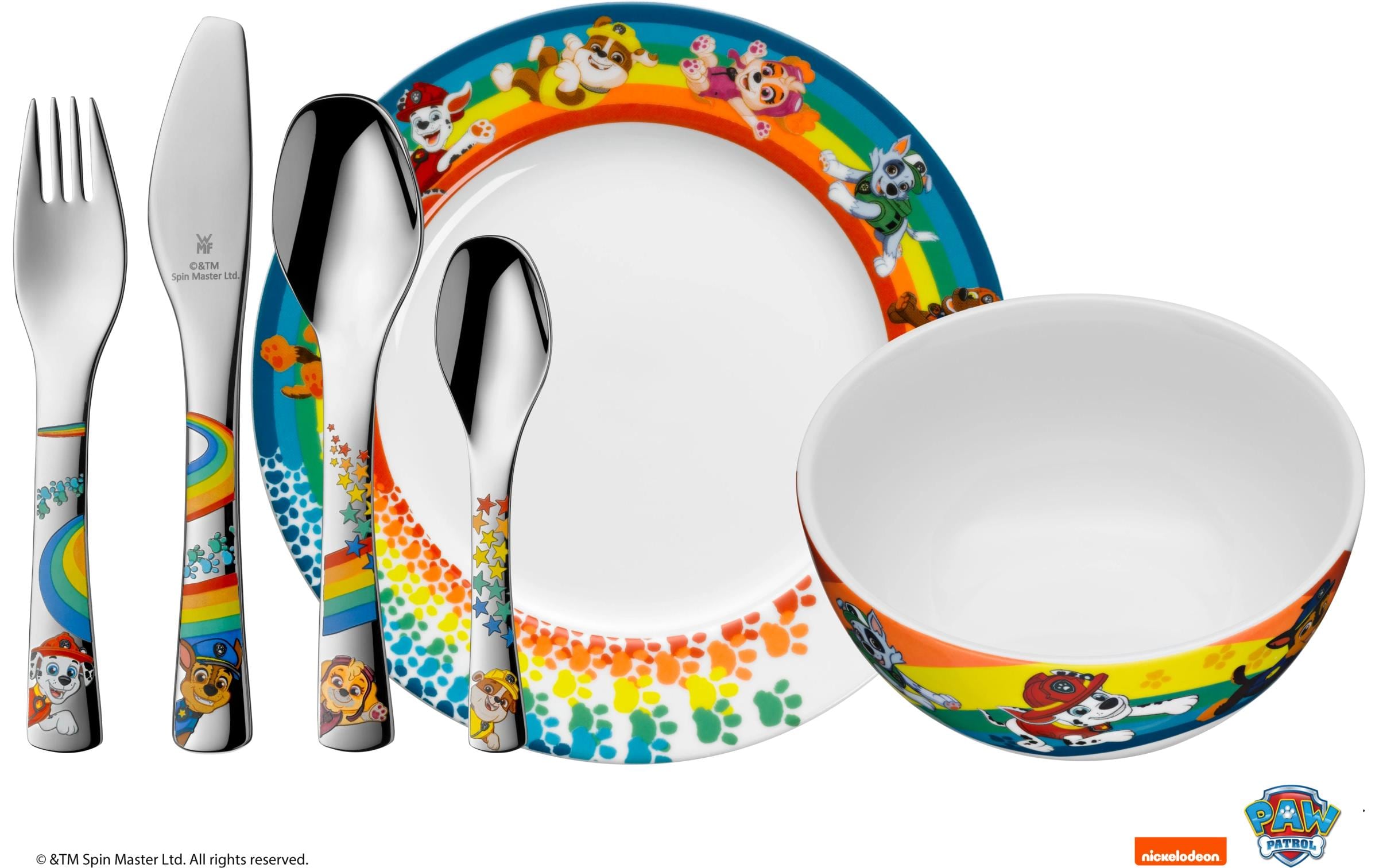 WMF Kinderbesteckset Paw Patrol 6-teilig