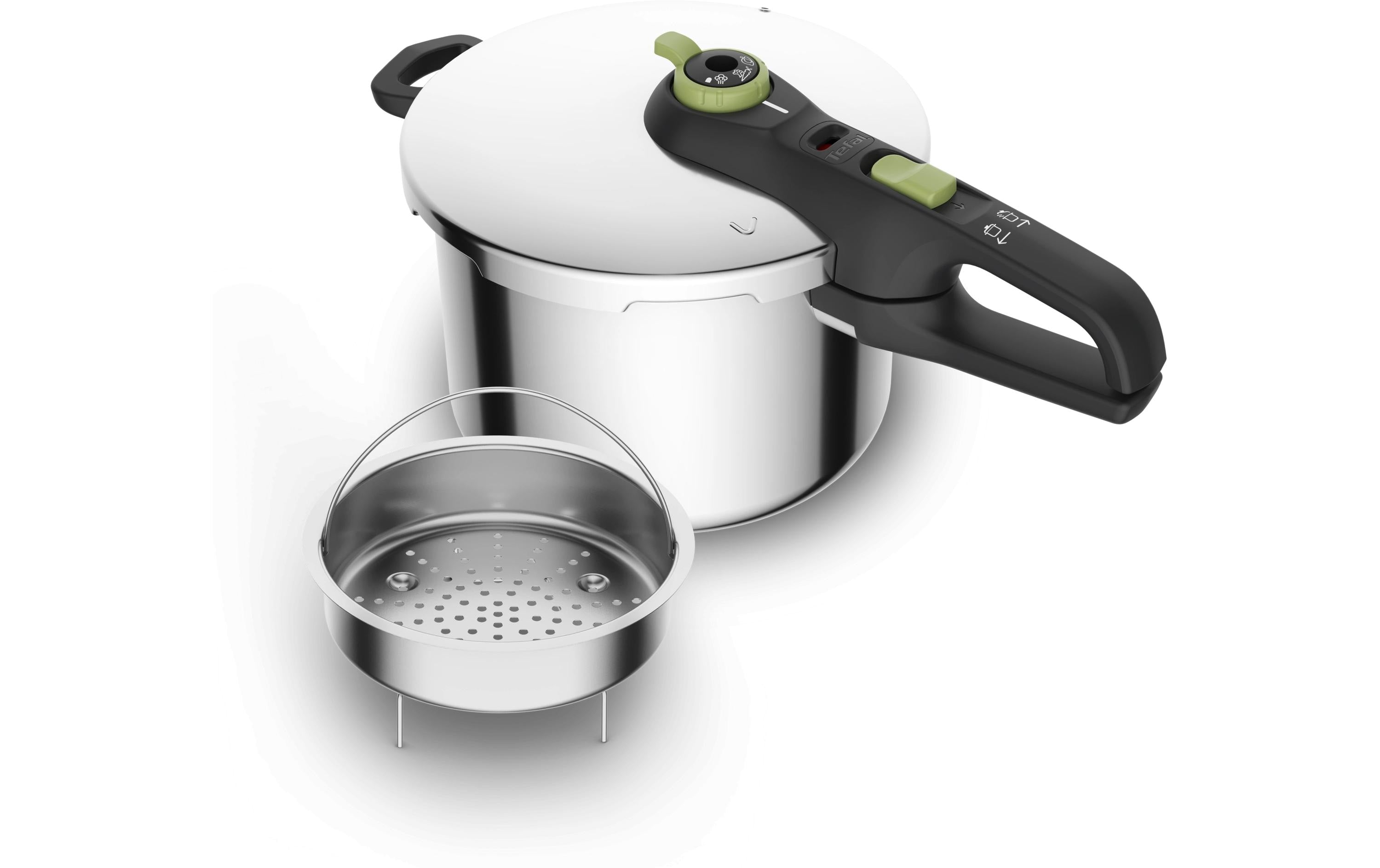 Tefal Secure Trendy Dampfkochtopf 6 Liter mit Korb