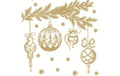 Paper + Design Servietten Bauble symphony 33x33 cm, 20 Stück, 3-lagig