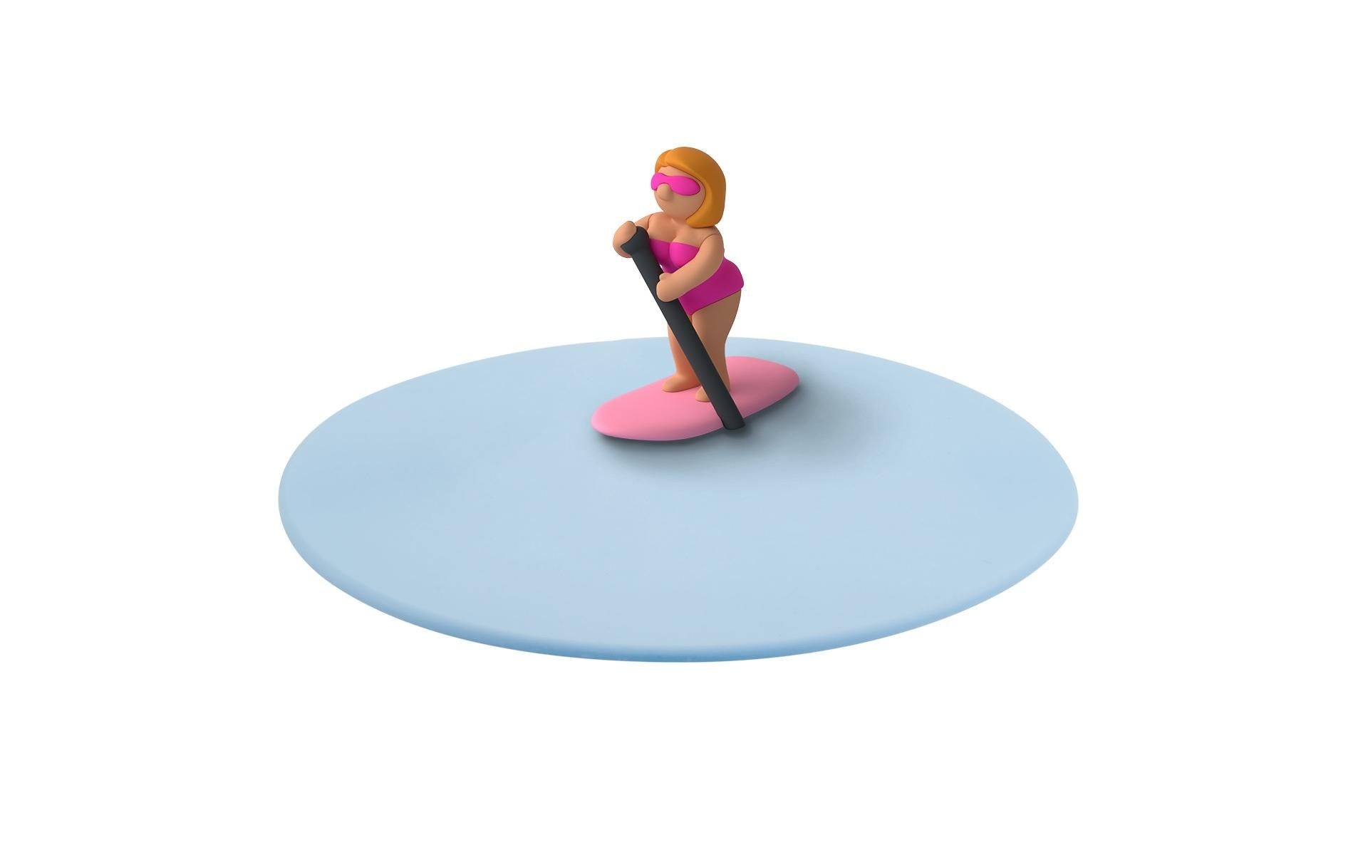 Lurch Glasabdeckung Mein Deckel Summer Fun Pia Paddle