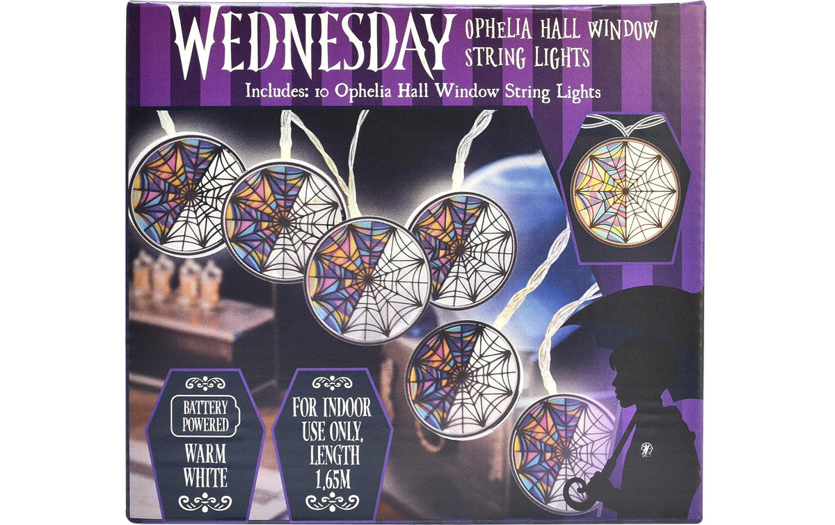 Wednesday - Licherkette Ophelia Window Fanartikel aus dem Wednesday-Universum