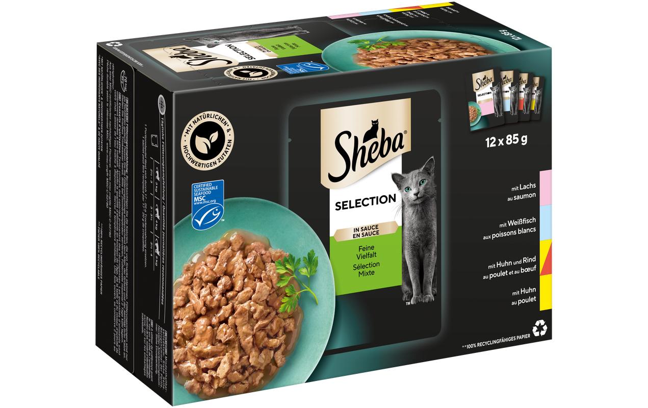 Sheba Selection Sauce Feine Vielfalt 12 x 85g