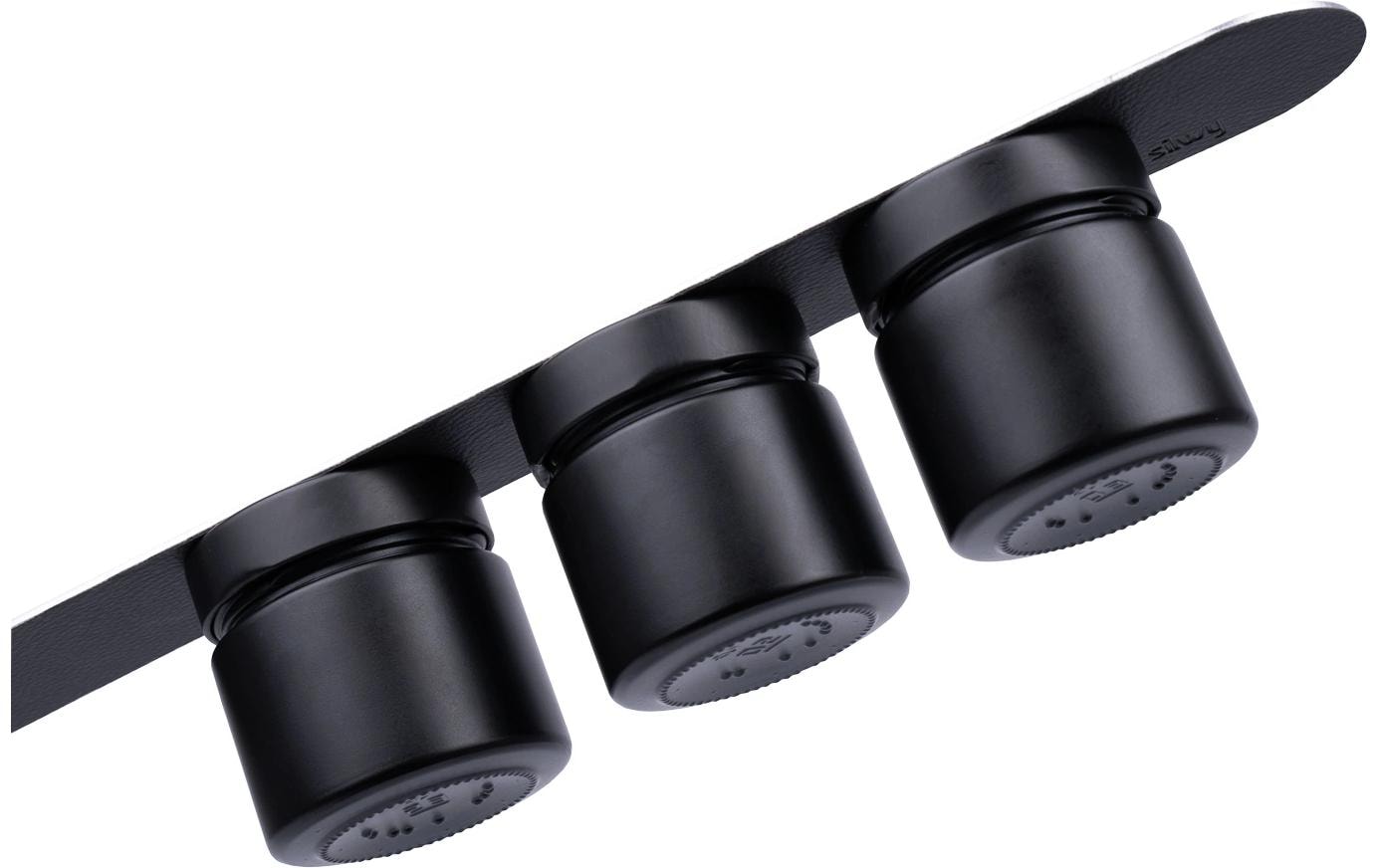 Feinkost-Magnetgläser-Set, 125 ml ALL BLACK (125 ml)