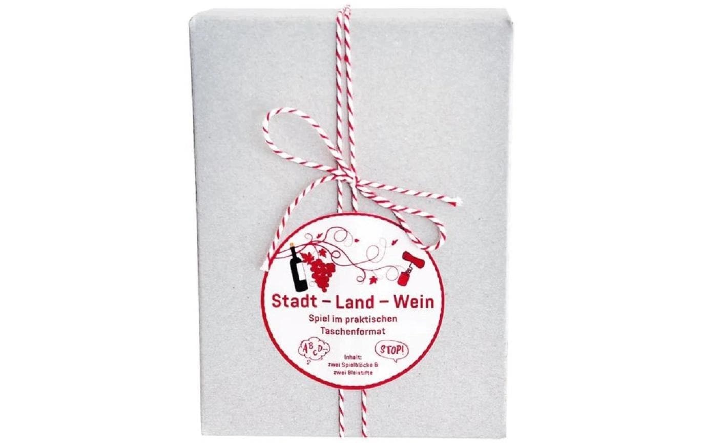 Wunderle Stadt-Land-Wein Spiel im Taschenformat