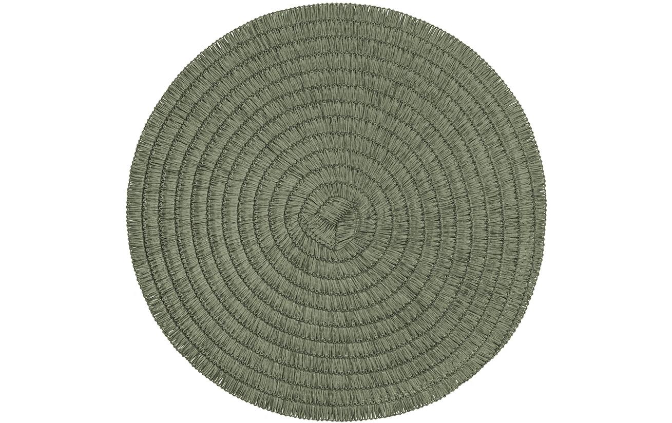 Pichler Tischset Wave Olive 38x38cm, 2 Stk
