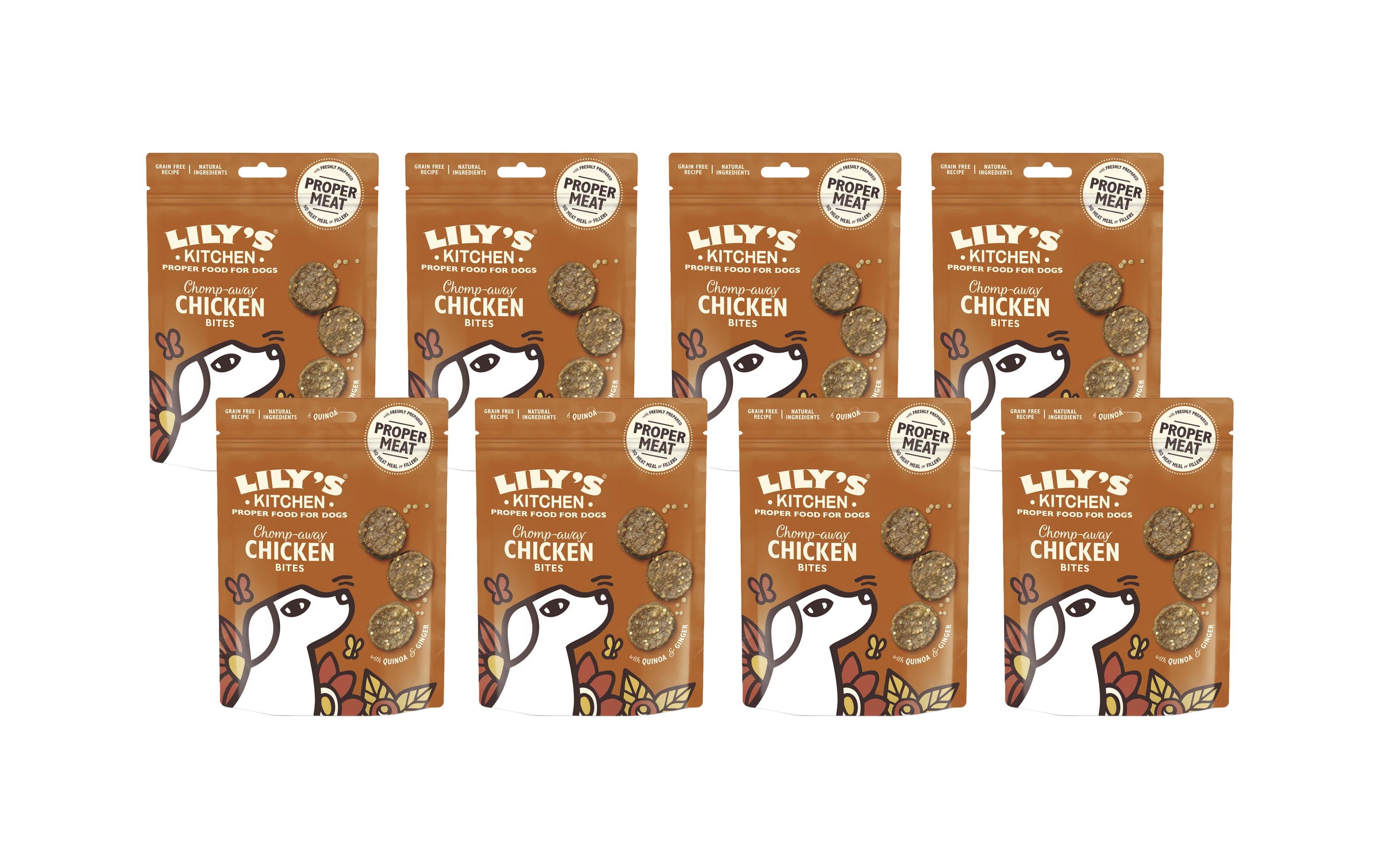 Lilys Kitchen Canine Chicken Bites Kit 8x70g