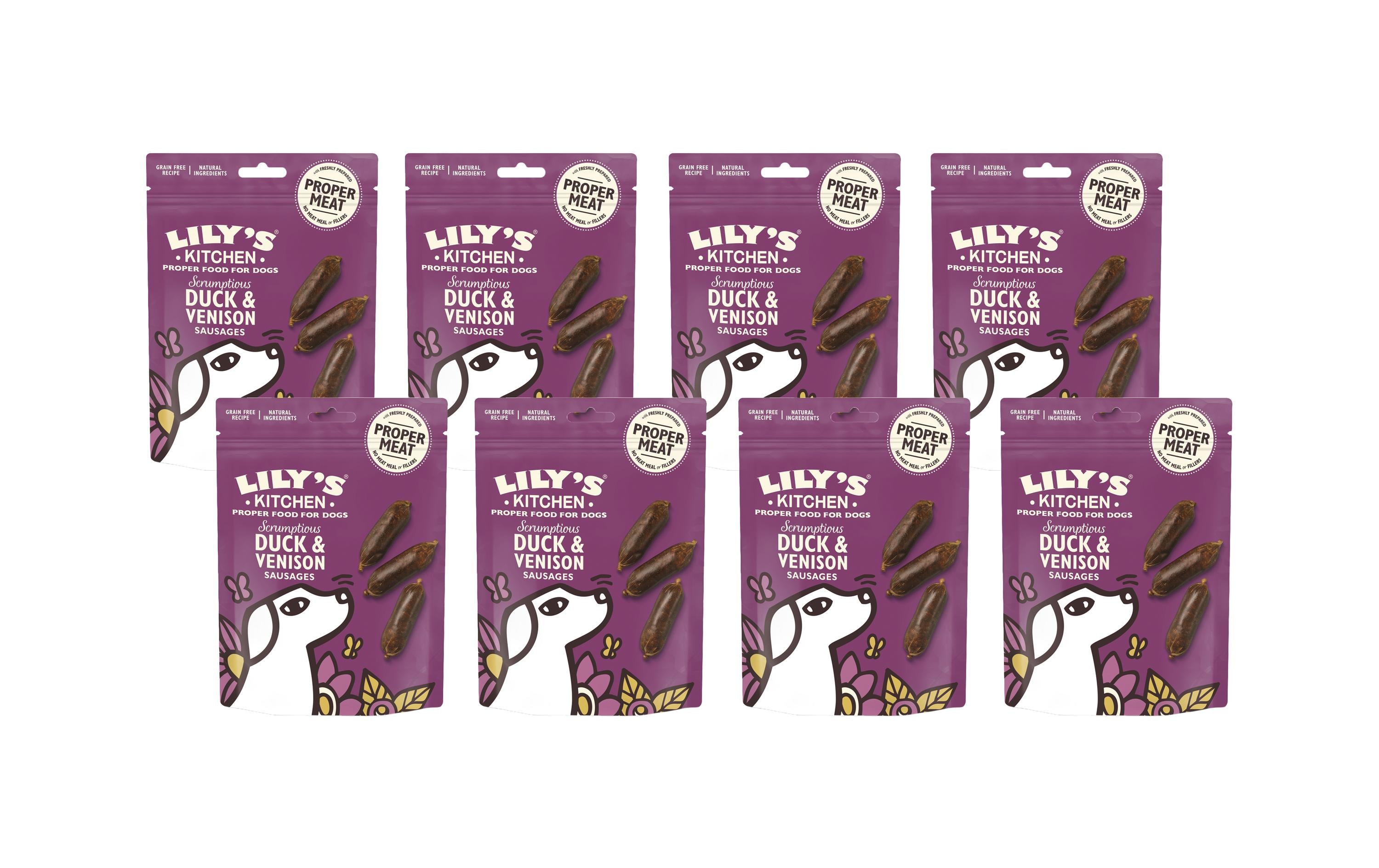 Lilys Kitchen Canine Duck&Vension Saus. Kit 8x70g