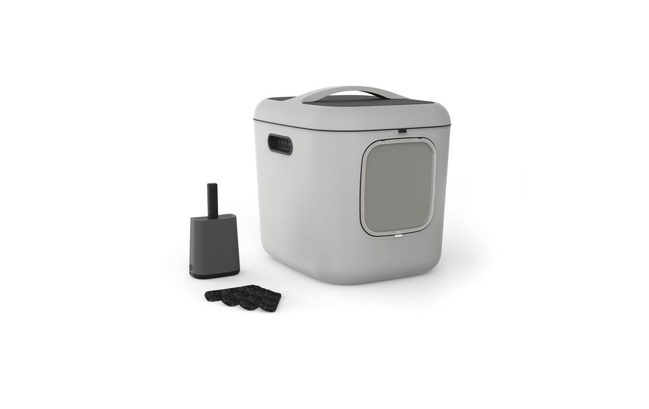 Rotho Katzentoilette BEA XL Cool grey, 61,4 x 49,9 x 57,6