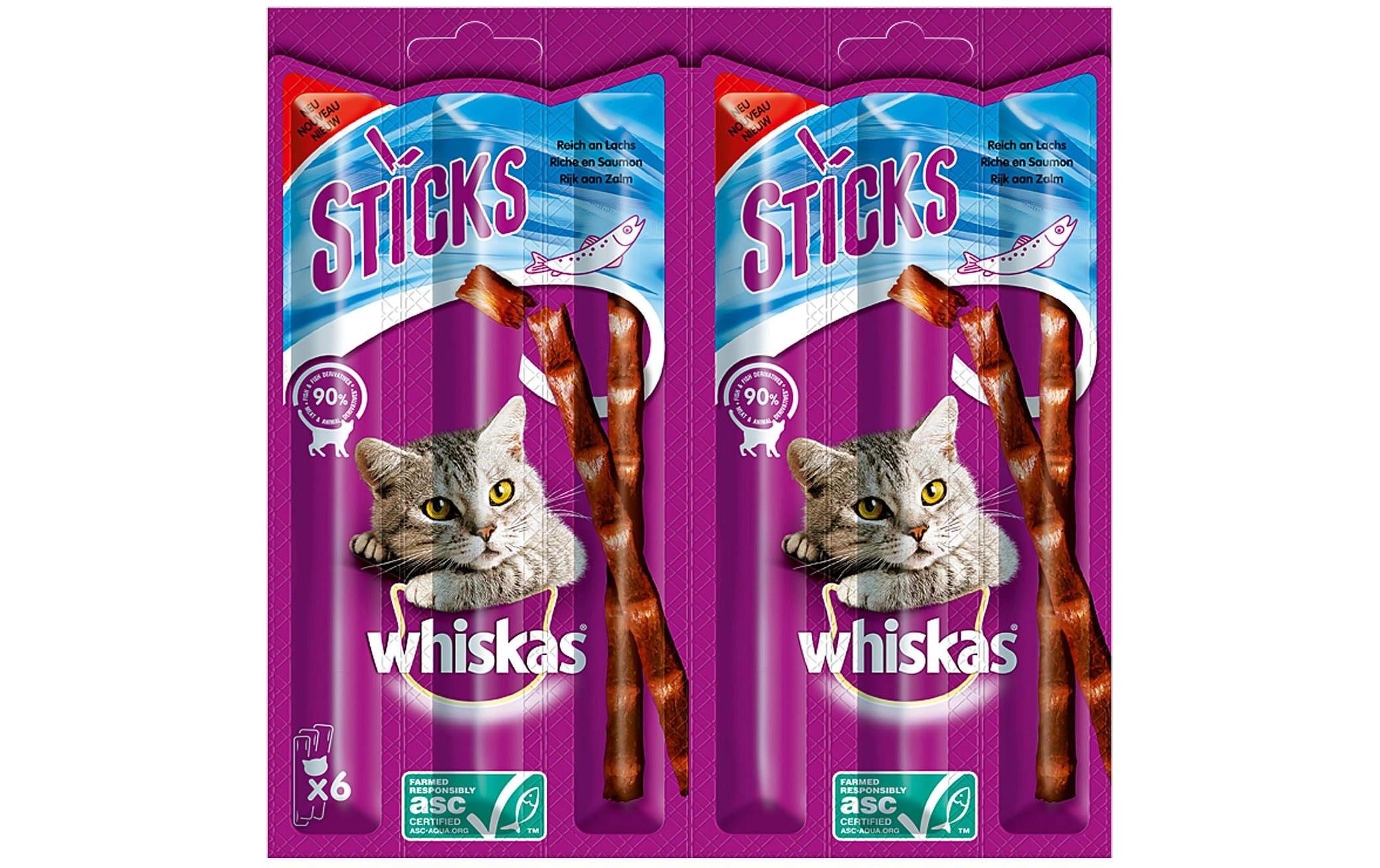 Whiskas Sticks Lachs 6 x 6g