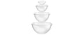 Bodum Bistro Salatschüsseln Set 4-teilig 4-teilig Kunststoff transp.