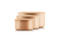 Bodum Nissen Salatschüsseln Set 3-teilig 3-teilig, Buchenholz