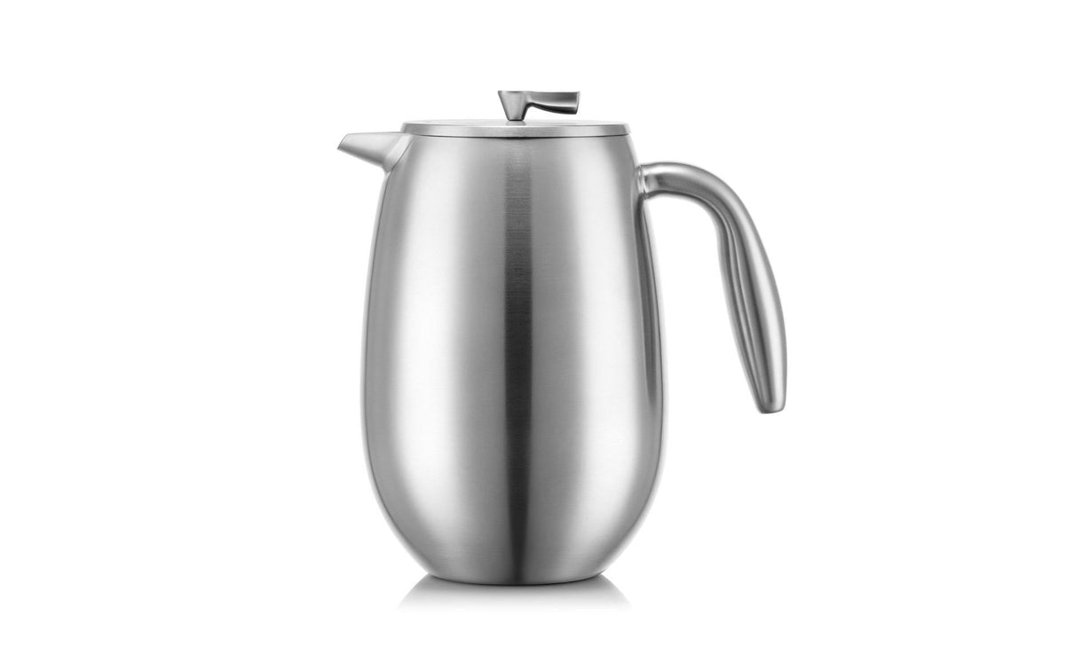 Bodum Columbia Kaffeebereiter 8 Tassen Doppelwandig, Edelstahl, 1 Liter