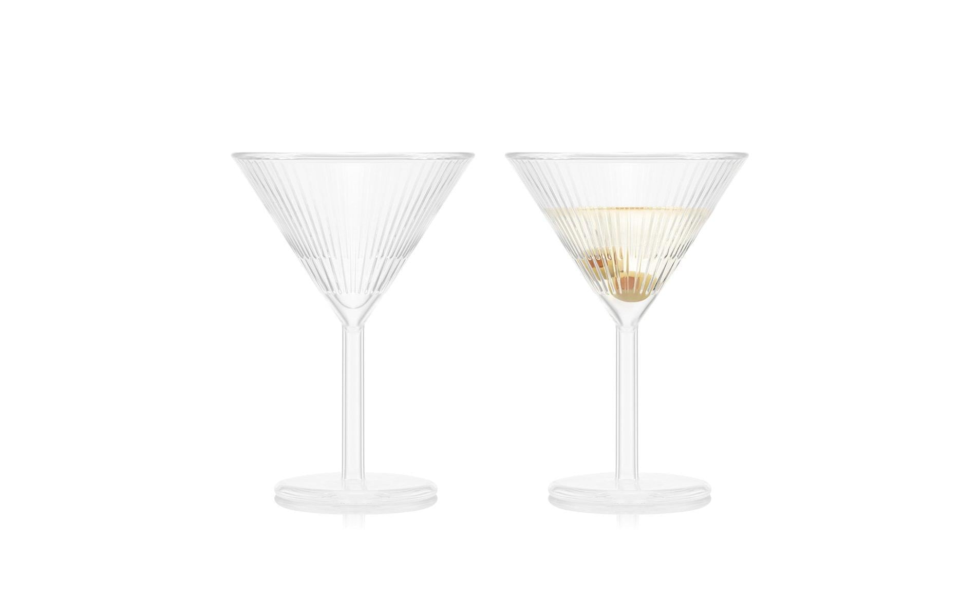 Bodum Douro Doppelwandgläser Martini 2er Set, Glas