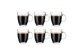 Bodum Bistro Tassen mit Henkel 6er Set, Glas, 0.3 Liter