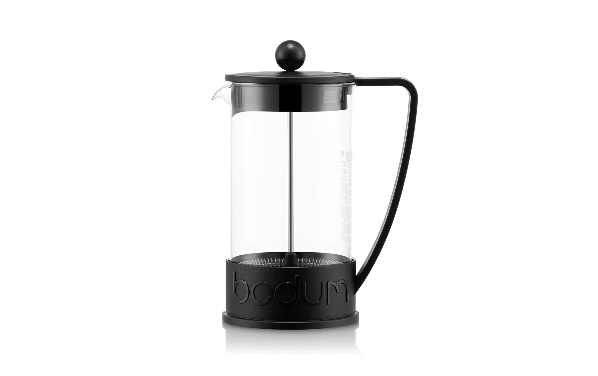 Bodum Brazil Kaffeebereiter 8 Tassen schwarz, 1 Liter
