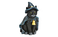 G. Wurm Aufsteller Halloween Katze 10x14x9cm