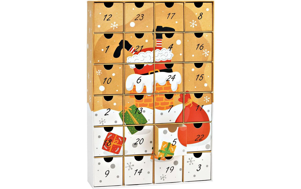 G. Wurm Adventskalender Nikolaus Karton, 26x39x6cm