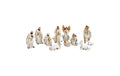 G. Wurm Krippenfiguren-Set Polyresin, 11 Stück