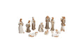 G. Wurm Krippenfiguren-Set Porzellan, 11 Stück