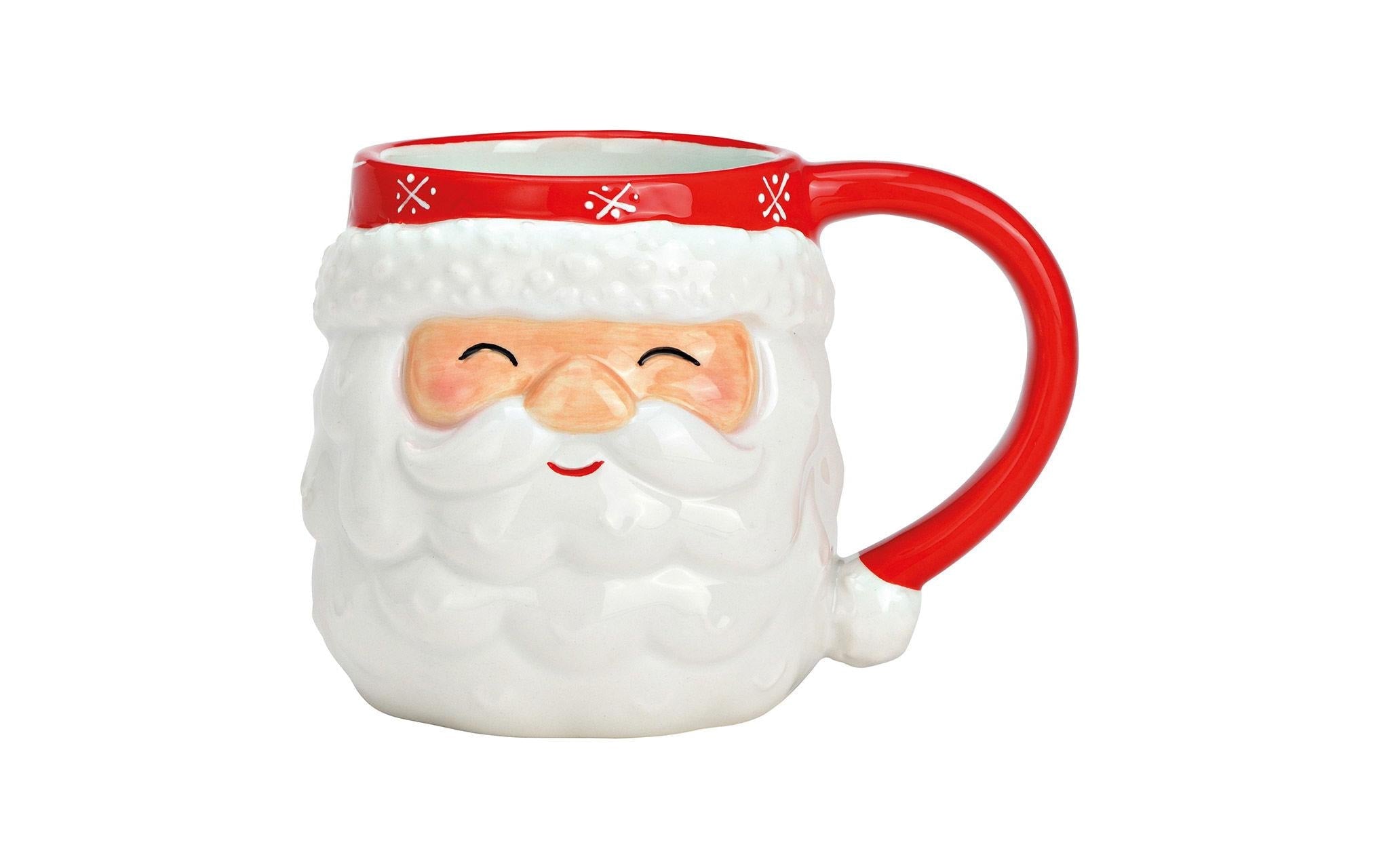 G. Wurm Tasse Nikolaus 3D Keramik, 400 ml