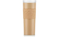Bodum Travel Mug Doppelwandig Edelstahl, vanilla, 0.45 Liter