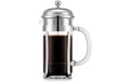 Bodum Chambord Kaffeebereiter 8 Tassen Metallgriff, 1 Liter