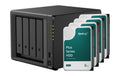 Synology DS925+, 4-bay NAS inkl. 4x 6TB HDD Synology Plus HAT33x