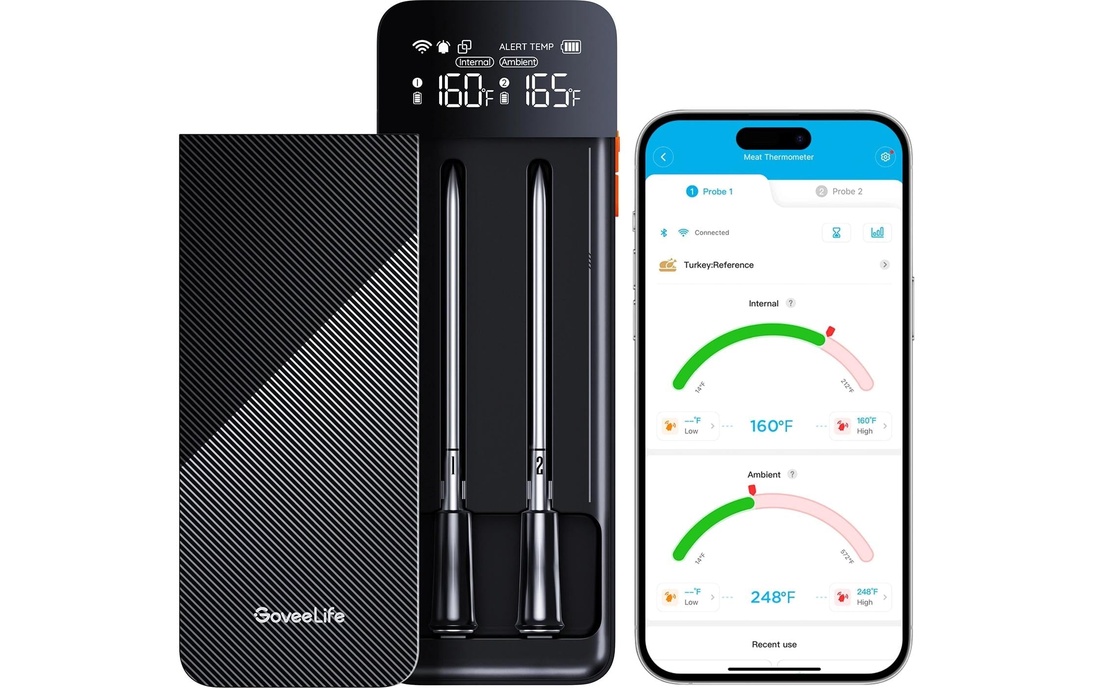 Govee Fleisch Thermometer Wireless-Lebensmittelthermometer 100m