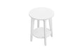 Vasagle Couchtisch Weiss 40x50 cm (DxH), Spanplatte