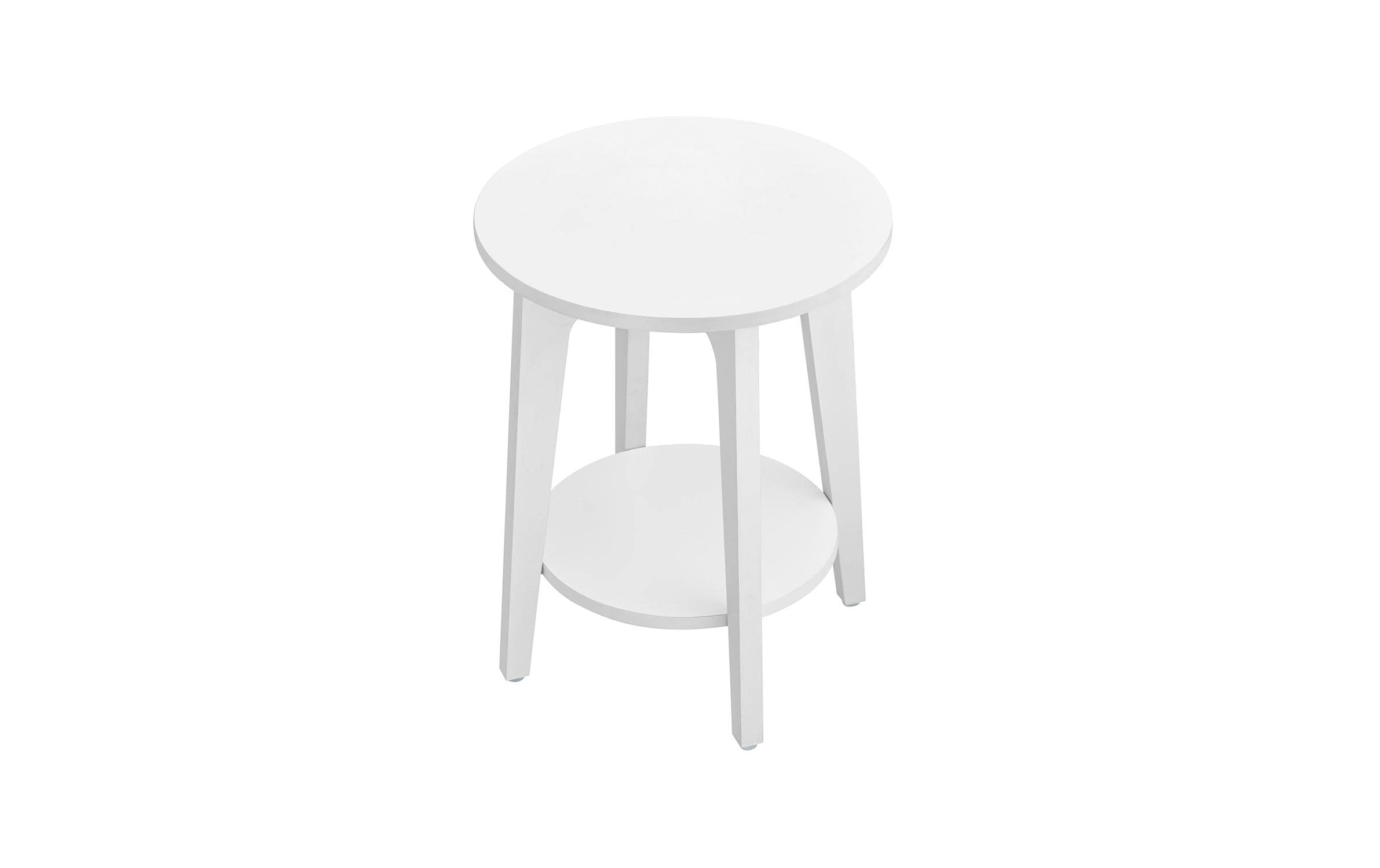Vasagle Couchtisch Weiss 40x50 cm (DxH), Spanplatte