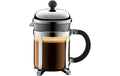 Bodum Chambord Kaffeebereiter 4 Tassen Edelstahl, 0.5 Liter