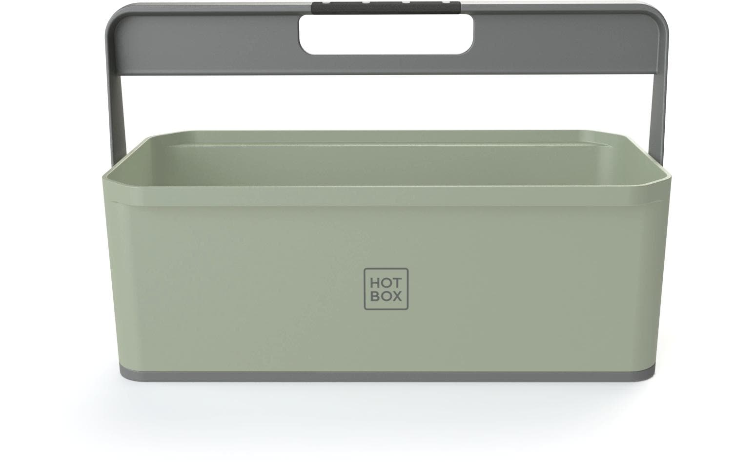 Hotbox 4 Mini Schreibtisch Organzizer grün, 2 in 1 mit Softgrip