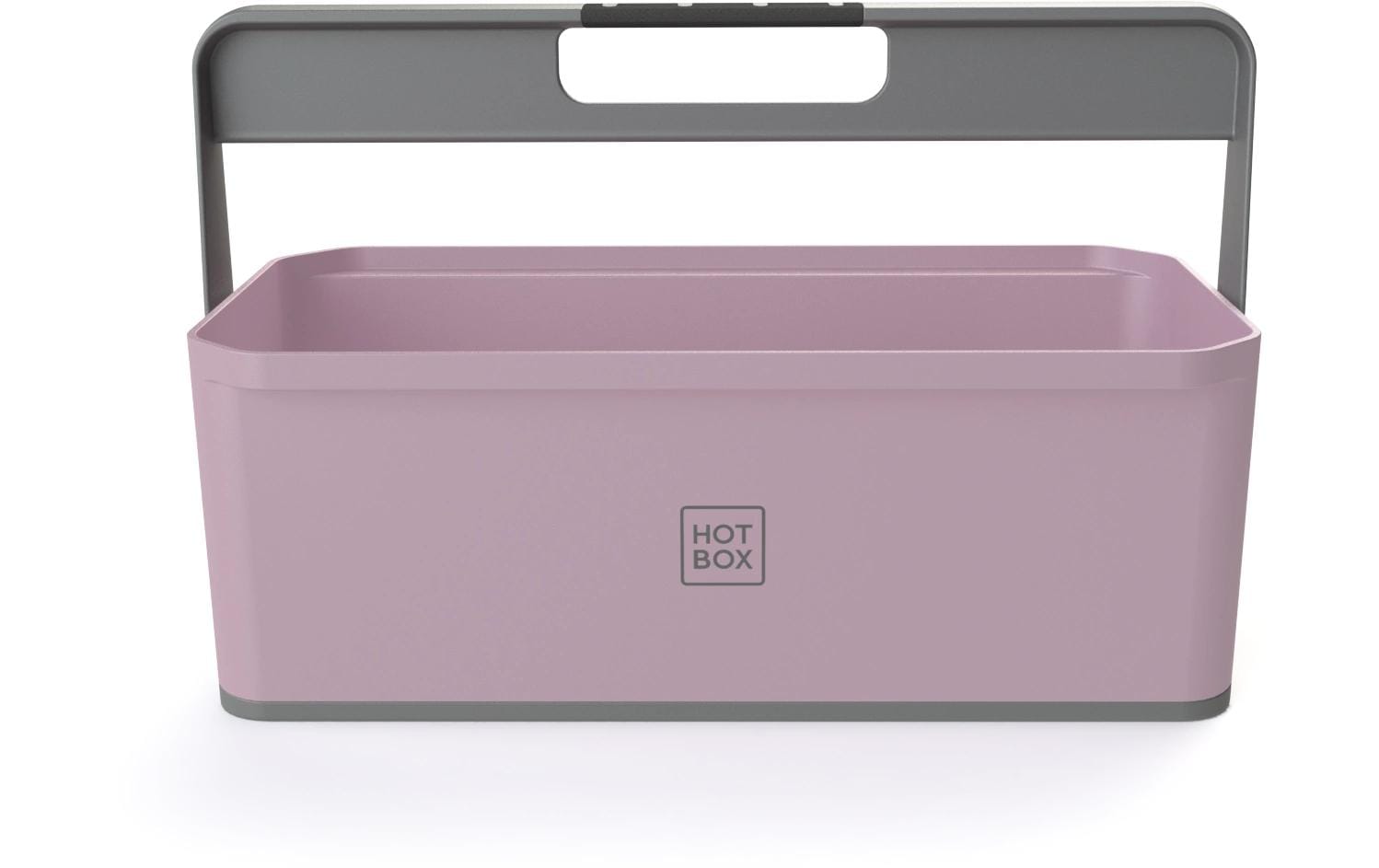 Hotbox 4 Mini Schreibtisch Organzizer violet, 2 in 1 mit Softgrip